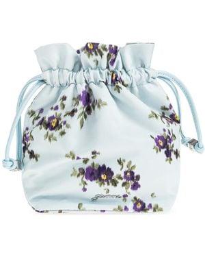 Ganni Bucket Bags - Azul