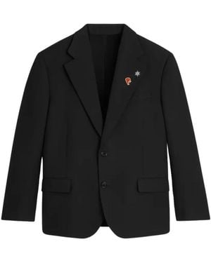 Celine Taillierte Jacke - Schwarz