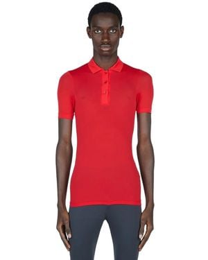 Raf Simons Poloshirt - Rot