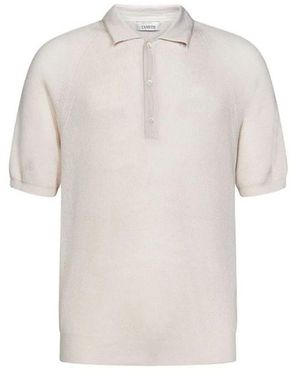 Laneus Klassiek Poloshirt - Wit