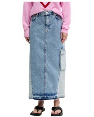 Moschino Denim Skirts - Blu