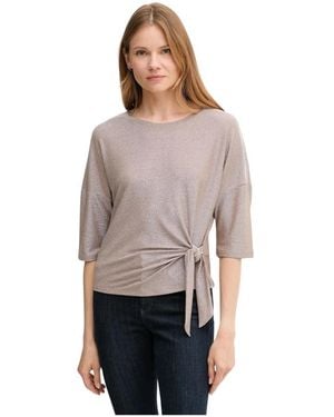Ouí Round-Neck Knitwear - Gris