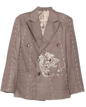 Kidsuper Blazers - Brown