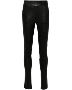Studio AR by ARMA Leather Trousers - Nero