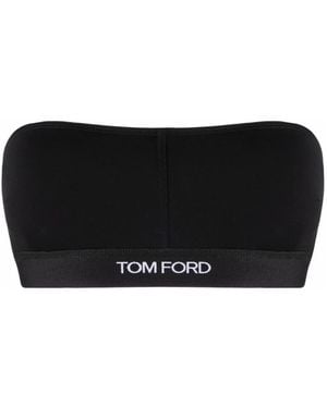 Tom Ford Sleeveless Tops - Black