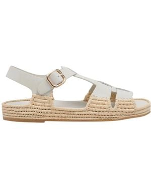 Paloma Barceló Schoenen ,Wit ,Leer Yuka Calidis Sandaal