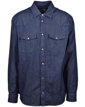 Dondup Denim Shirts - Blue