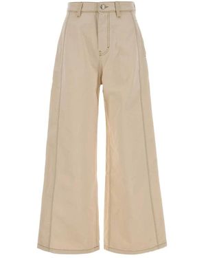 Ami Paris Wide Jeans - Natural