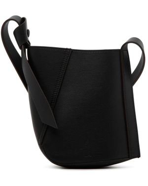 Lanvin Hobo Tie Schoudertas - Zwart