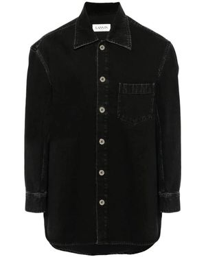Lanvin Denim Jackets - Nero