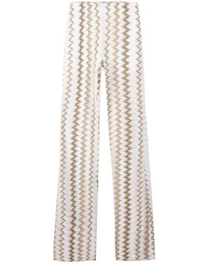PHO® Firenze Miami Wide Broeken - Wit
