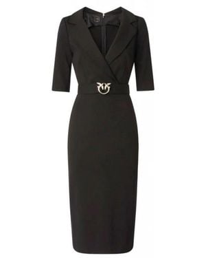 Pinko Midi Dresses - Negro