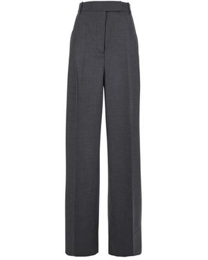 Rohe Straight Trousers - Grijs