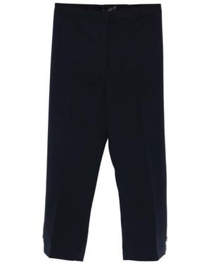 Marina Rinaldi Cropped Trousers - Nero
