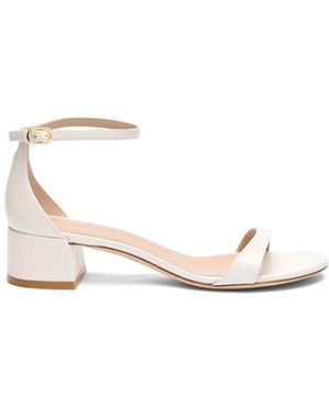 Stuart Weitzman High Heel Sandals - Blanc