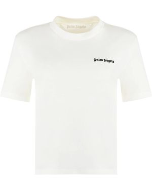Palm Angels T-Shirts - White