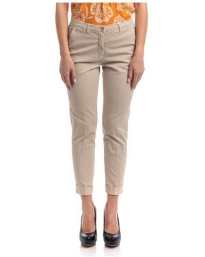 Seventy Cropped Trousers - Natural
