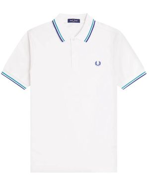 Fred Perry Polo Shirts - White