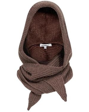 co'couture Winter Scarves - Marrone