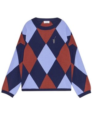 Ottod'Ame Round-Neck Knitwear - Bleu