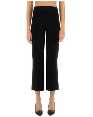 Theory Cropped Trousers - Negro