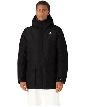 K-Way Joshua Thermo Heavy Parka - Zwart