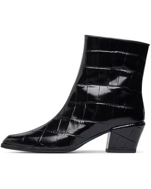 Loriblu Ankle Boots Im Texanischen Stil - Schwarz