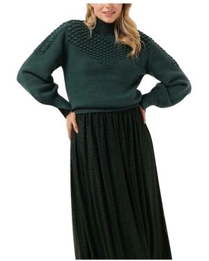Bruuns Bazaar Simona Tampa Strickpullover - Grün