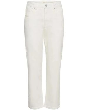 Part Two Cropped Jeans - Bianco