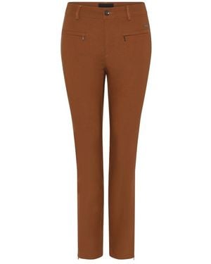 Cro Slim-Fit Trousers - Brown