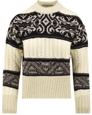 Akep Round-Neck Knitwear - Black