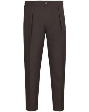 BRIGLIA Slim-Fit Trousers - Grey