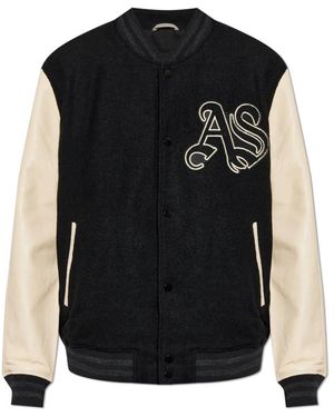 AllSaints Jassen ,Zwart ,Katoen Holloway Bomberjack