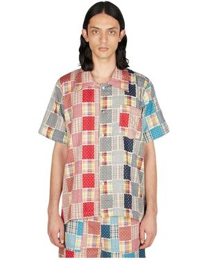 (DI)VISION Short Sleeve Shirts - Rojo