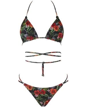 MATINEÉ Meer Druck Bikini Kollektion - Schwarz