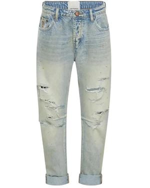 One Teaspoon Slim Fit Jeans - Blue