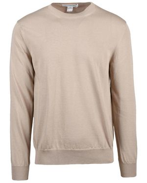 Comme des Garçons Round-Neck Knitwear - Brown