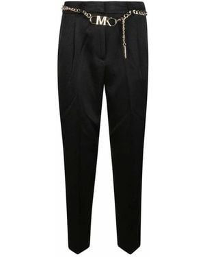 Michael Kors Cropped Trousers - Black