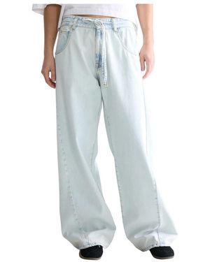 Bellerose Wide Jeans - Gris