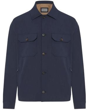 Corneliani Light Jackets - Blue