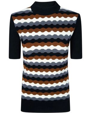 Marni Truien & Vesten ,Zwart ,Maglia Ronde Hals