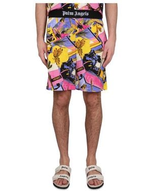 Palm Angels Casual Shorts - Rot