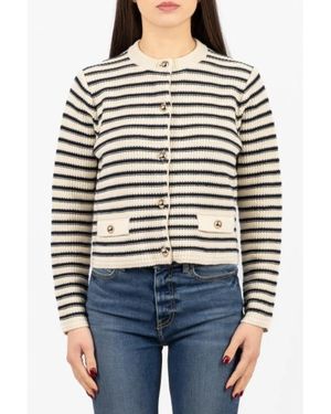 Weekend by Maxmara Truien & Vesten ,Veelkleurig ,Maglia - Zwart