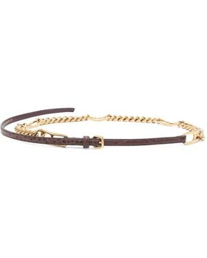 Ermanno Scervino Belts - White