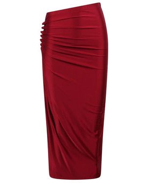 Rabanne Midi Skirts - Rouge