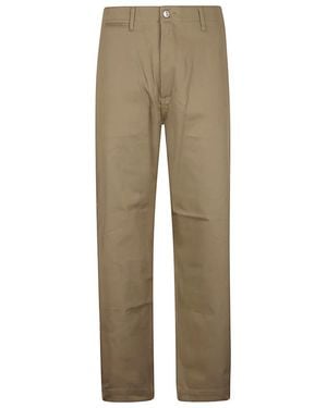 Edwin Straight Trousers - Natural