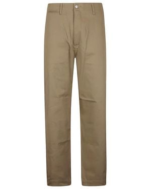 Edwin Straight Pants - Natural
