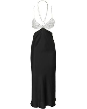 Dodo Bar Or Elegantes beatrice kleid - Schwarz