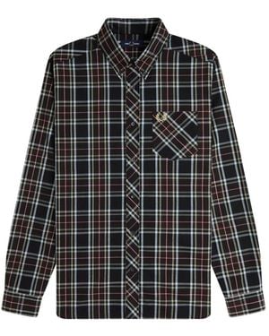 Fred Perry Casual Shirts - Black
