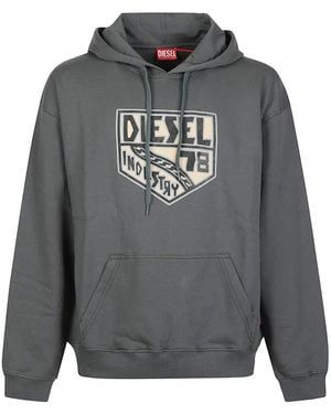 DIESEL Hoodies - Grey